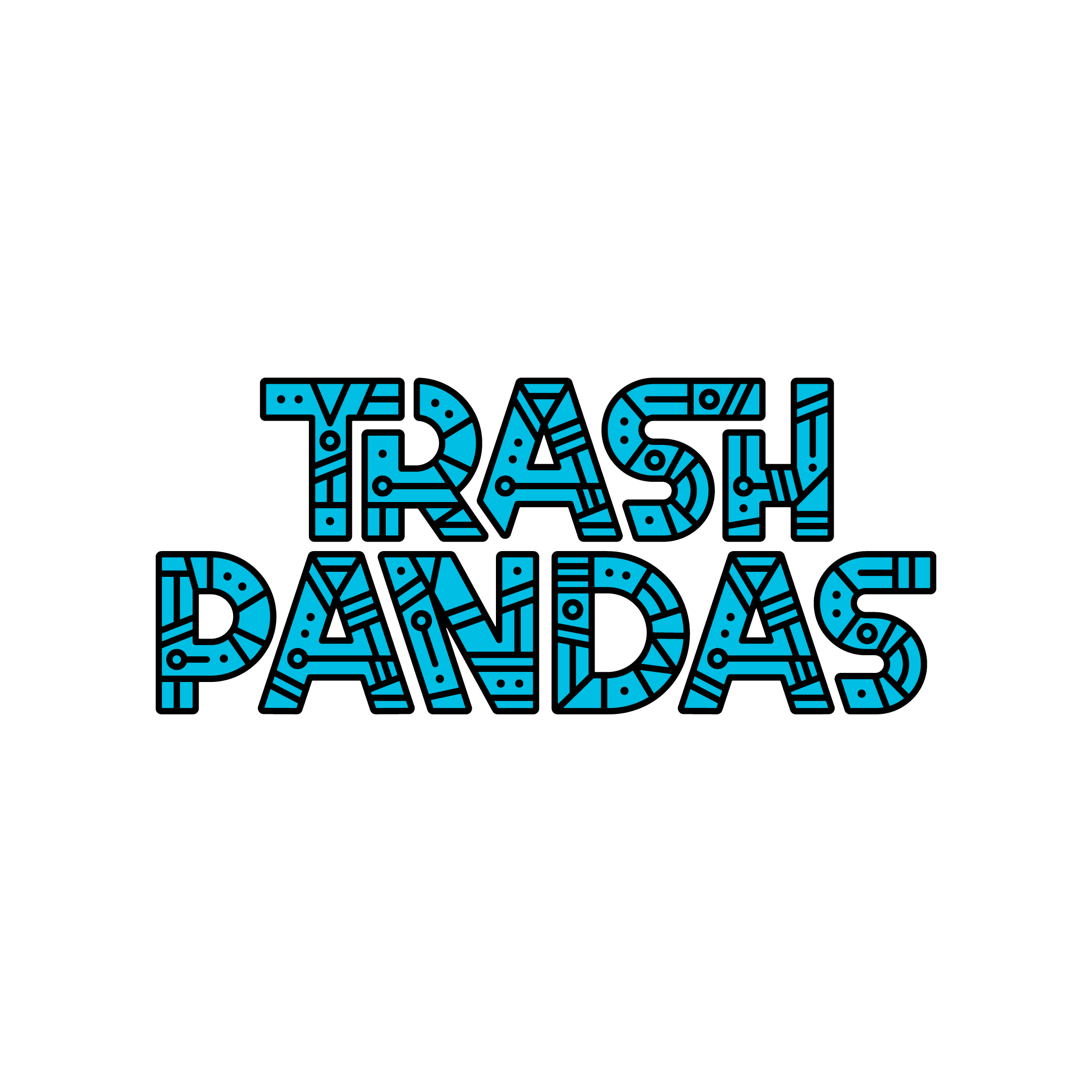 trash pandas custom typography